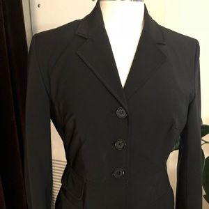 Karen Mullen Black Fitted Blazer, UK 12 (8)